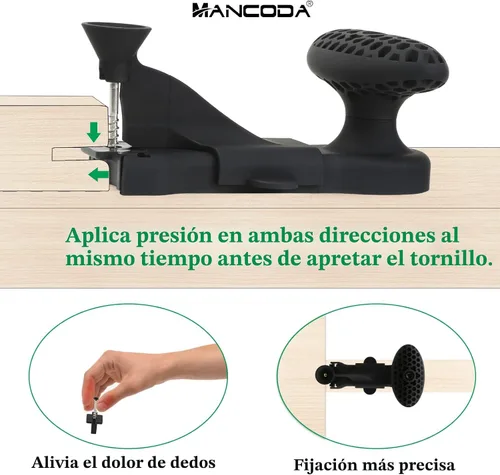 Vista 3 de Herramienta de Instalación de Sujetadores Ocultos, se adapta a Sujetadores Ocultos Trex para Tablones de Tarima Compuesta, herramienta eficiente