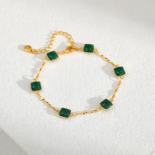 Vista 82 de Delicadas pulseras de oro para mujer, chapado en oro 18, ajustable, mal de ojo, mariposa, cuentas, perla, corazón, turquesa, hecha a mano para mujer