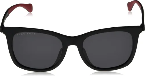 Vista 2 de Hugo Boss BOSS 1100FS 003 - Gafas de sol cuadradas color negro mate