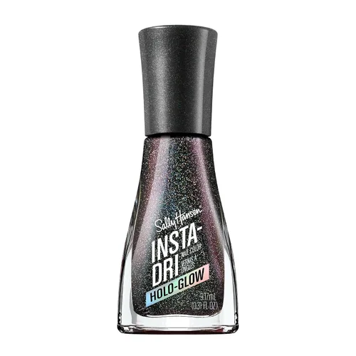 Vista 23 de Sally Hansen Insta-Dri Esmalte de uñas Secado rápido, larga duración, brillo sin rayas Transparente, Brillo 104 centelleo, centelleo