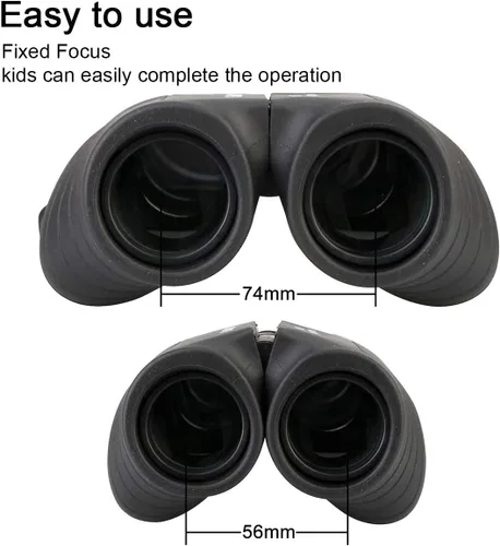 Vista 6 de SVBONY SV10 8 x 25 prismáticos de alta potencia para adultos, revestimiento FMC, mini prismáticos de bolsillo compactos de enfoque fijo para viajes