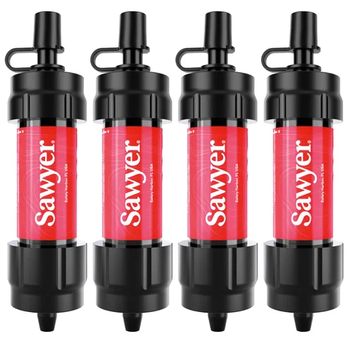 Vista 13 de Sawyer Products SP350 Sistema de filtración de agua Mini, solo filtro y émbolo de limpieza, individual, morado