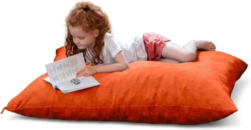 Vista 13 de Jaxx Puff Saxx de 3.5 pies para niños, color fucsia Fuschia