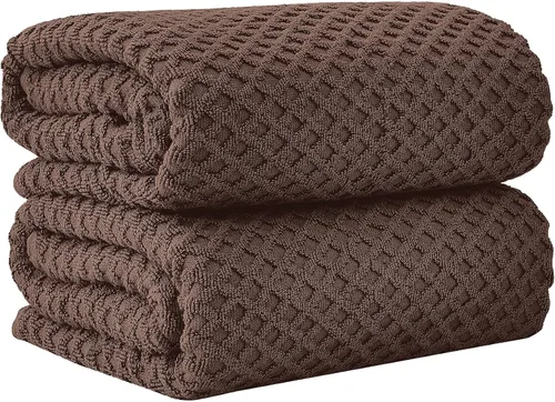Vista 46 de Great Bay Home - Toallas de mano 100% algodón blanco, 6 toallas de baño suaves para manos, altamente absorbentes y de secado rápido, colección 01