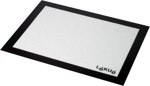Vista 7 de Lekue Alfombrilla de silicona para hornear de 12 x 16 pulgadas, transparente