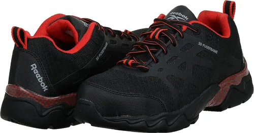 Vista 5 de Reebok Work RB1061 - Puntera de seguridad para hombre, Negro