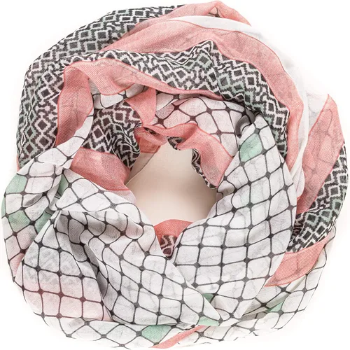 Vista 2 de Bufanda infinita para mujer, bufandas ligeras de moda para verano, otoño y primavera