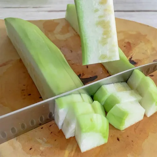 Vista 3 de 50 semillas de melón de invierno para plantar/calabaza de cera/calabaza de fresno/Benincasa Hispida Semillas vegetales tradicionales orgánicas