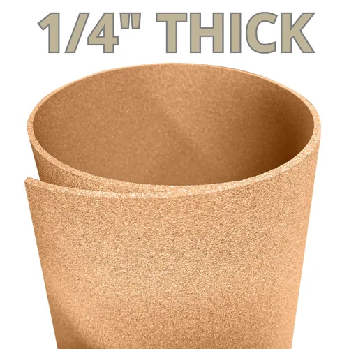 Vista 2 de Manton Cork Rollo - 3' x 12' x 1/4" - Material de grado premium - 100% natural