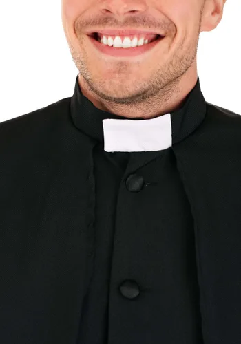 Vista 3 de Disfraz de sacerdote deluxe Multicolor