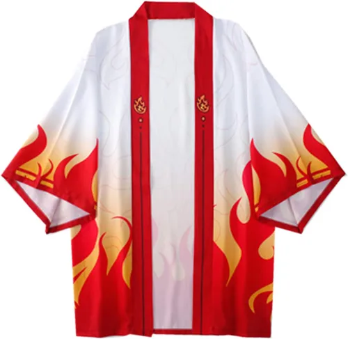 Vista 11 de Capa de protección solar suave para adultos, estilo kimono, disfraz de cosplay