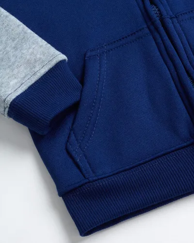 Vista 3 de RBX Conjunto deportivo de 3 piezas para bebé, camiseta y sudadera