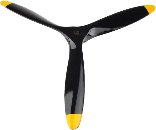 Vista 7 de Hélice RC de 3 cuchillas 16 × 10 Hélice de avión RC de madera de haya para avión de motor de gasolina