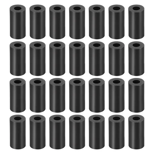 Vista 13 de YOKIVE 300 Pcs Black Round Spacer, Not Threaded Washers with High Insulation Effect, Keep Height Consistent, Great for M3 Screws (ABS, 3.2mmx7mmx2mm)