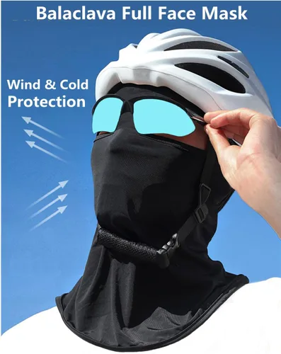Vista 2 de Balaclava Ski Face Mask Windproof Full Head Mask Sun UV Protection Face Cover for Men Women Outdoor Sports Cycling Cap