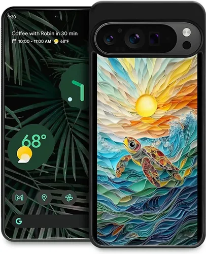 Vista 56 de Compatible con Google Pixel 4A 5G Mobile Case Creative Acrylic Back Panel Silicona Edge Case Slim Protección Especialmente para Google Pixel 4A 5G