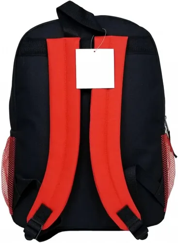 Vista 3 de Super Mario Bros - Mochila escolar grande de 16 pulgadas, Negro, L