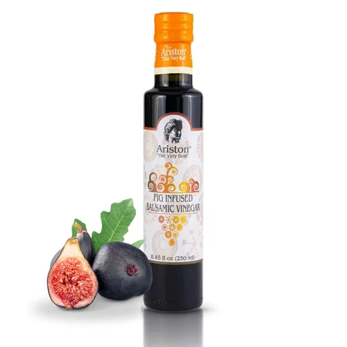Vista 11 de Ariston "Lo Mejor de lo Mejor" Vinagre balsámico premium – Envejecido en barril, calidad gourmet, producto de Italia – Vegano, sin gluten, sin OGM