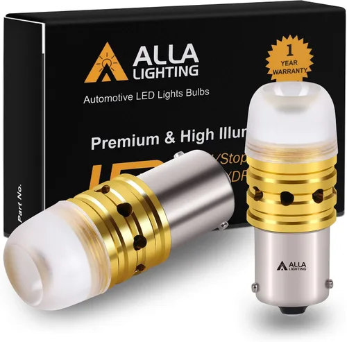 Vista 8 de Alla Lighting BA15S 7506 1156 Bombillas LED Xtreme súper brillantes 3497 2396 93 1003 199 1159 1141 P21W 87 7527 1093 1073, señal/cola de freno