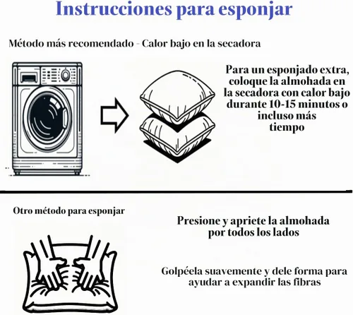 Vista 2 de Obruosci - Juego de 8 rellenos de almohada de lujo, de 16 x 16 pulgadas, hipoalergénicos, ultra suaves, de poliéster de microfibra blanca