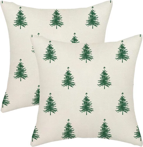 Vista 19 de Juego de 2 fundas de almohada para el 4 de julio, 16 x 16 pulgadas, Día de la Independencia, Día de los Caídos, decoración al aire libre, almohadas
