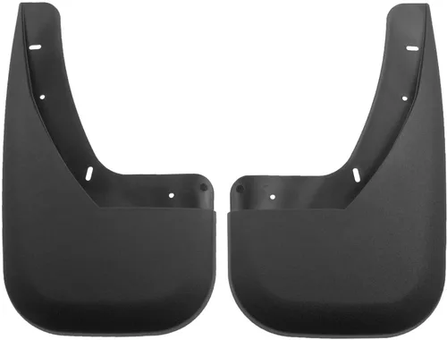 Vista 10 de Husky Liners - Protectores de barro delanteros Chevrolet Suburban 1500/Tahoe 2007-2014 con paquete Z71, juego delantero - Negro, 2 piezas 56821