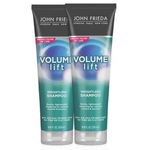 Vista 12 de John Frieda Volumen Lift - Champú sin peso, 8.45 onzas líquidas, paquete