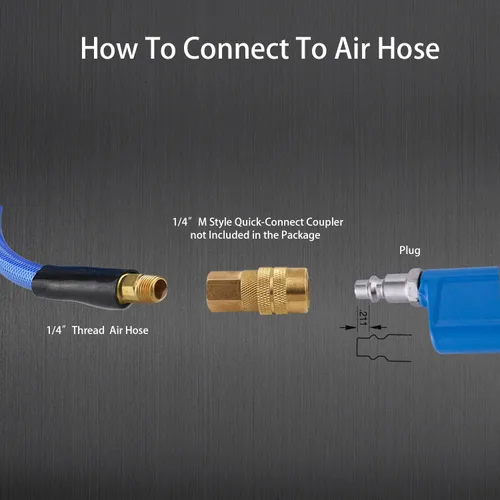 Vista 4 de Pistola de limpieza de motor Pulverizador de aire solvente Desengrasante Herramienta automotriz