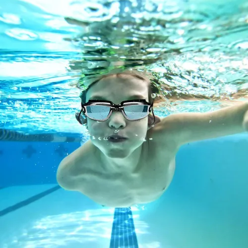 Vista 7 de Gafas de natación miopes, gafas de natación miopes, a prueba de fugas, antivaho para adultos, hombres, mujeres y jóvenes