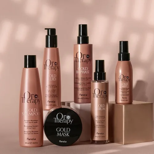 Vista 5 de Fanola Oro Therapy Champú y limpiador hidratante para el cabello, 10.14 oz