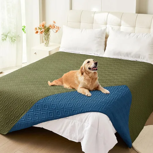 Vista 67 de hyha Manta impermeable para perros, funda suave para cama de perro, mantas para mascotas, funda impermeable para sofá y sillón para perros lavable