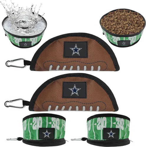 Vista 9 de Pets First NFL - Tazón plegable para mascotas