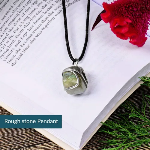 Vista 112 de PYOR Collar con colgante curativo de Reiki de cristal, gemas de buena suerte, prosperidad, riqueza, piedras preciosas naturales, collares de buena