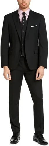 Vista 4 de Trajes de esmoquin para hombre, trajes de hombre para hombre, ajuste delgado, baile de graduación, boda, trajes de 3 piezas, blazer chaleco