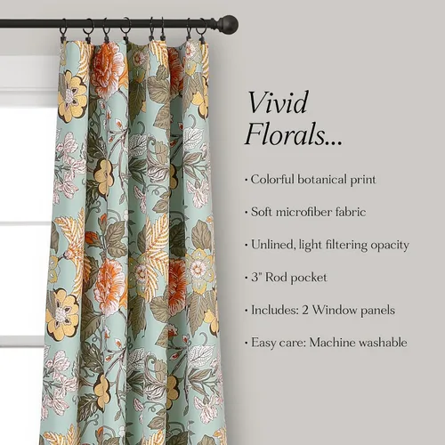 Vista 6 de Lush Decor Sydney - Cortinas
