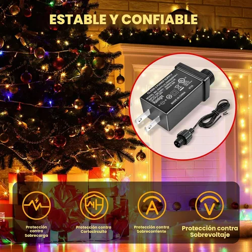 Vista 2 de Fuente de alimentación de 30V 6W 0.2A Clase 2, Transformador de Bajo Voltaje de CA a CC, Adaptador de Corriente IP44 para Tiras de Luces LED