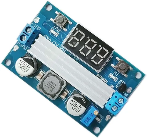 Vista 5 de Kiro&Seeu LTC1871 Boost Power Module High Power DC-DC 100W Salida ajustable 3.5-35v Paso arriba Fuente de alimentación Convertidor de Módulo Tablero