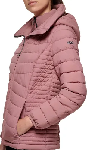 Vista 2 de DKNY womens Everyday Outerwear Packable Stretchy Jacket