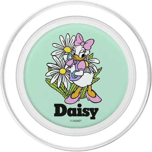 Vista 2 de Disney Mickey And Friends Daisy Flower Retrato PopSockets MagSafe PopGrip para iPhone