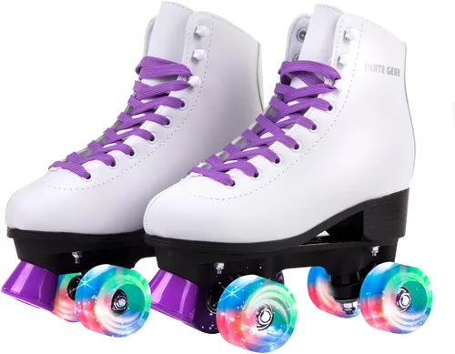 Vista 27 de Skate Gear Patines de Ruedas Retro de Diseño Cuádruple