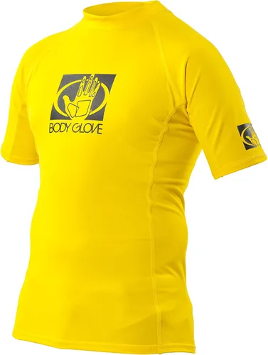 Vista 7 de Body Glove Traje de neopreno Co Junior Basic Ajustado Corto Brazo Rash Guard Negro