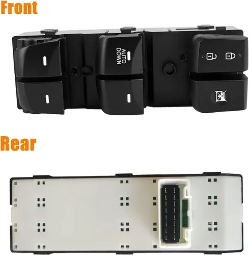 Vista 9 de 93570-3X000 Interruptor de ventana eléctrica para Hyundai Elantra 2011-2015 AUTO Down Front Left Driver Side Power Window Master Switch Button for