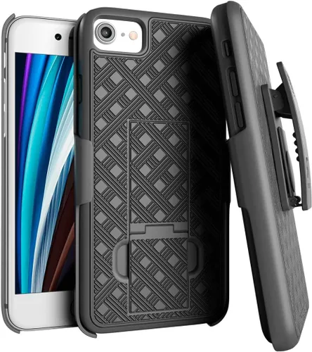 Vista 8 de Funda diseñada para iPhone 5/5s/SE (2016) con funda de clip para cinturón