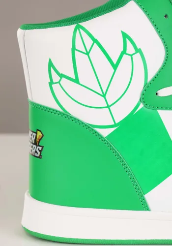 Vista 5 de Tenis Verdes Inspirados en el Disfraz de Power Rangers para Adultos Multicolor