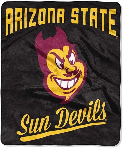 Vista 78 de Northwest NCAA Unisex-Adult Raschel Throw Blanket