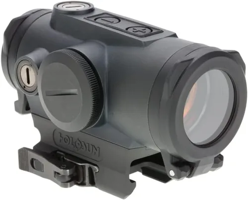 Vista 2 de HOLOSUN HE530G 2 MOA Dot & 65 MOA Circle Micro mira para rifle – Durable Shake-Awake Parallax Free Sight con carcasa de titanio, sistema de retícula