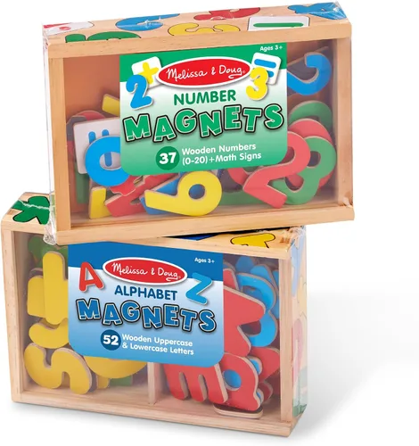 Vista 11 de Imanes de madera del alfabeto Melissa & Doug, Letras, Multicolor/Ninguno