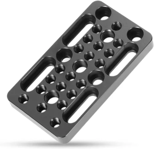 Vista 7 de SMALLRIG Placa de conmutación para cámara Easy Plate para bloques de riel, colas de milano y varillas cortas - Versión más larga - 1598