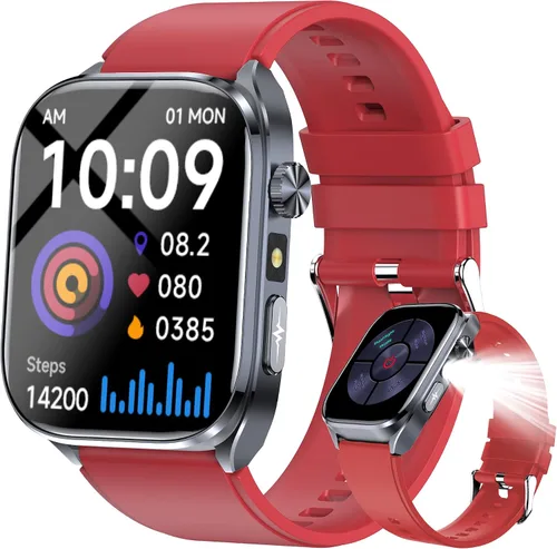 Vista 9 de Reloj inteligente avanzado de salud para mujeres y hombres con monitoreo en tiempo real de la frecuencia cardíaca, calidad del sueño y niveles