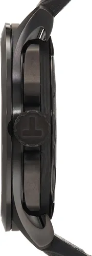 Vista 2 de Tissot T-Cycling - Caja de acero inoxidable 316L para hombre edición especial 2022 con revestimiento PVD negro reloj de cuarzo compuesto de carbono